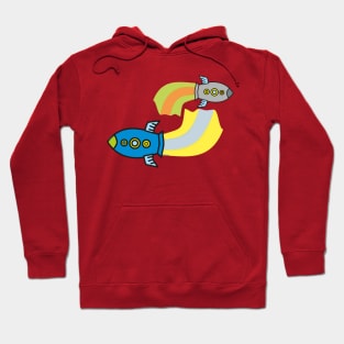 Rocket kawaii Hoodie